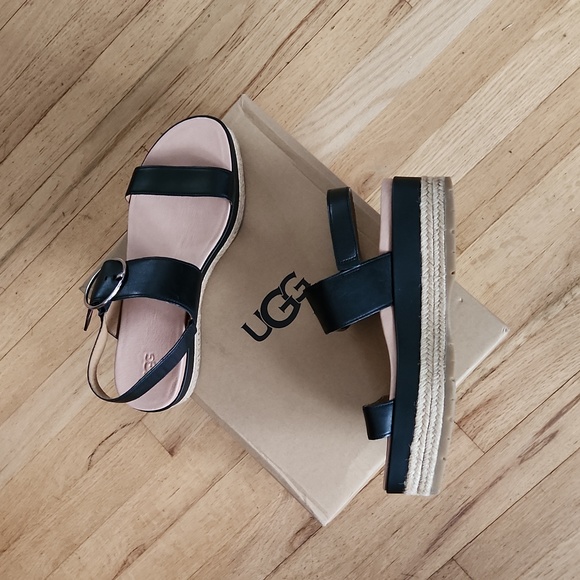 UGG Women's Leather Sandals - Picture 4 of 8